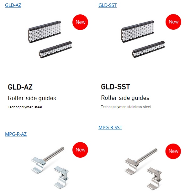 Guide Rollers - Guide Clamps