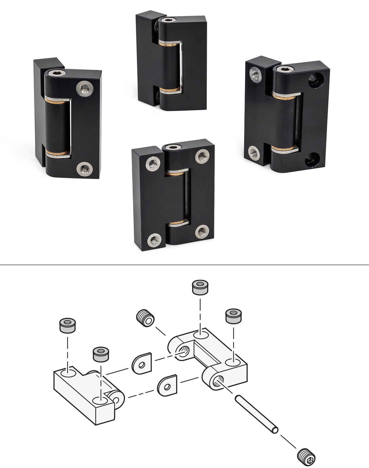 Precision Hinge GN 7580